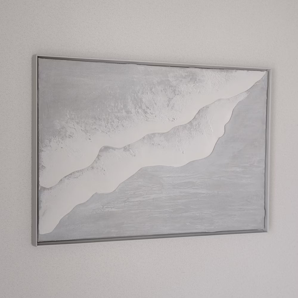 【Beach-growth-】40×60cm シアーグレー