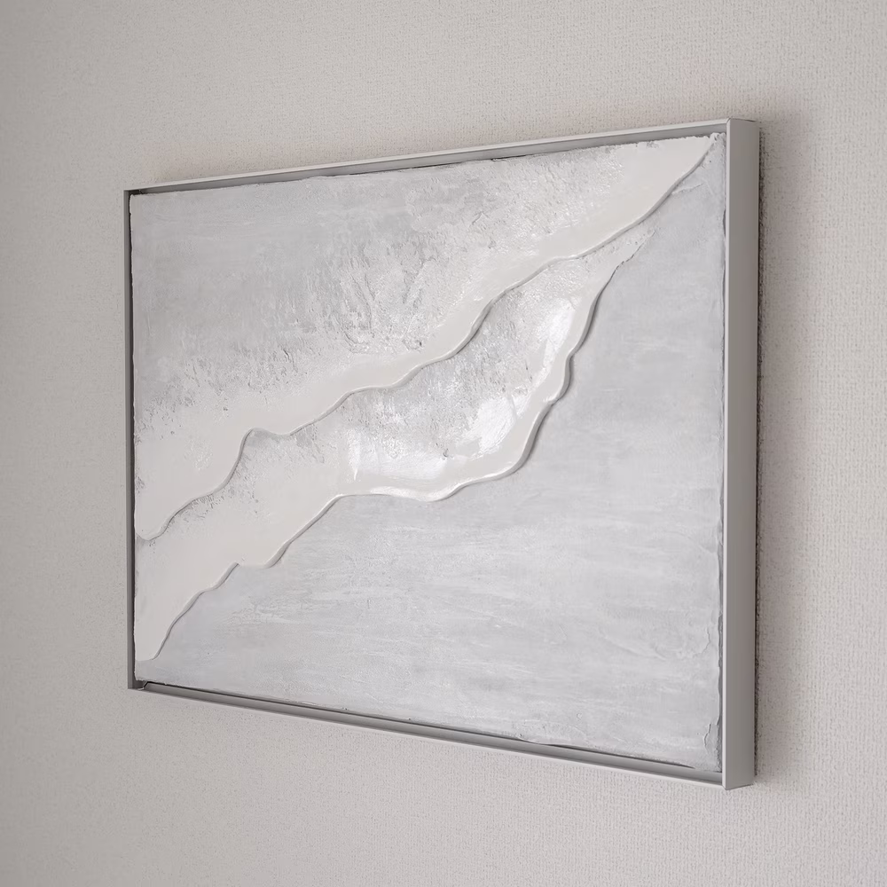 【Beach-growth-】40×60cm シアーグレー