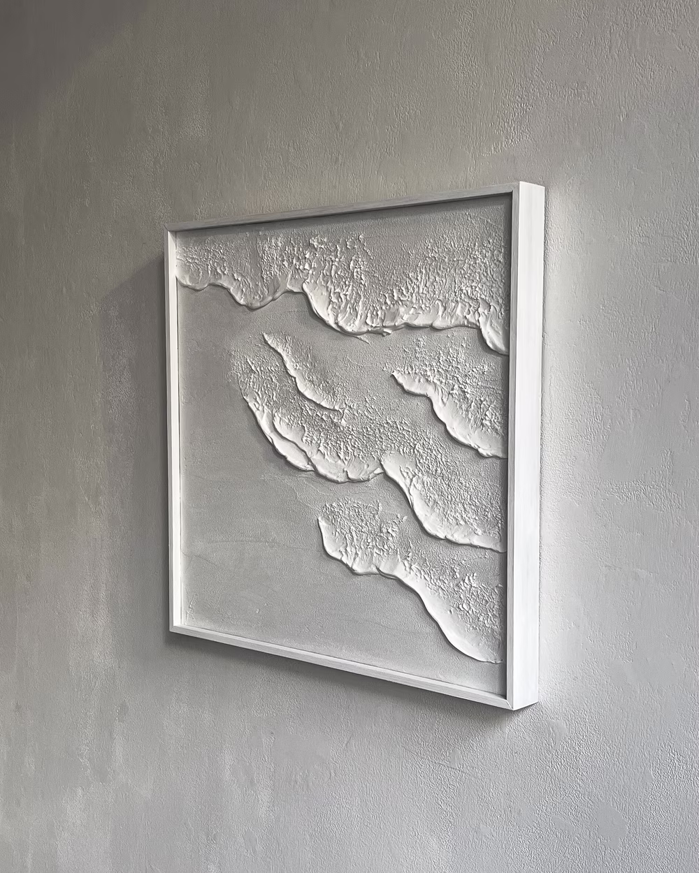 【Beach-traces-】40×40cm