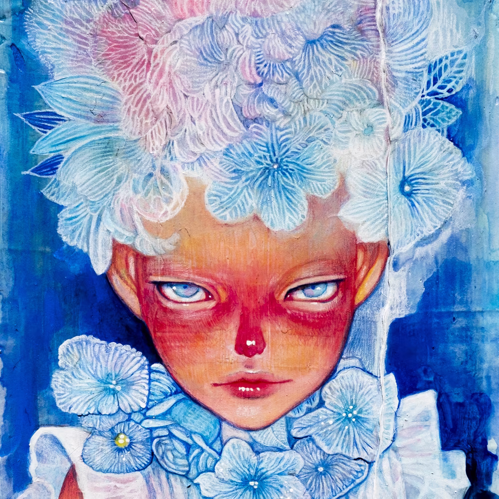 透き通る花の少女