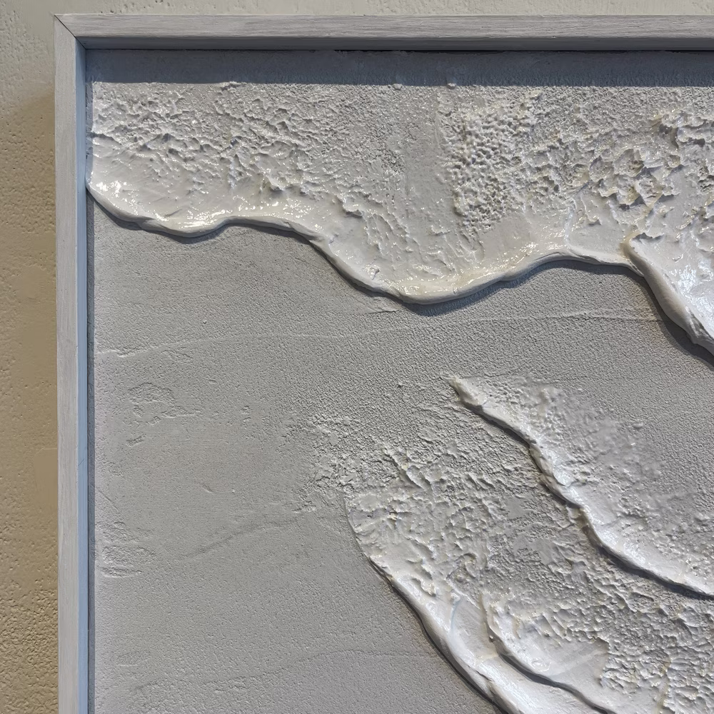 【Beach-traces-】40×40cm