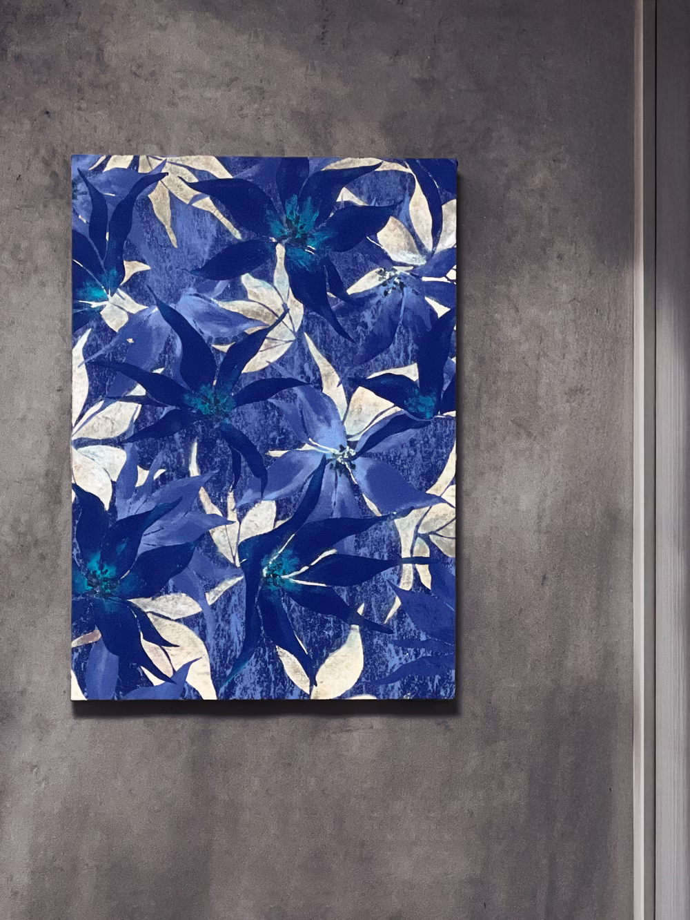 Blue flower