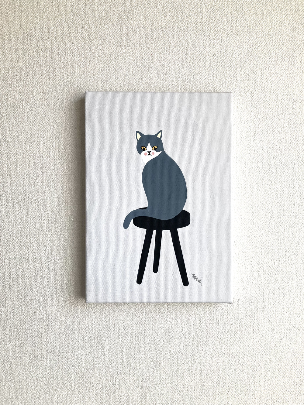 Cat&Chair〜お気に入りの場所〜stool cat