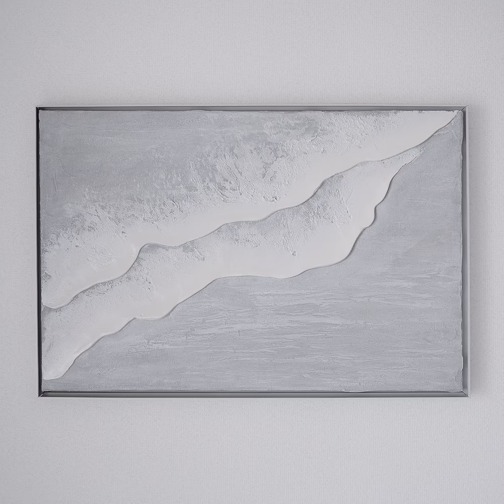 【Beach-growth-】40×60cm シアーグレー
