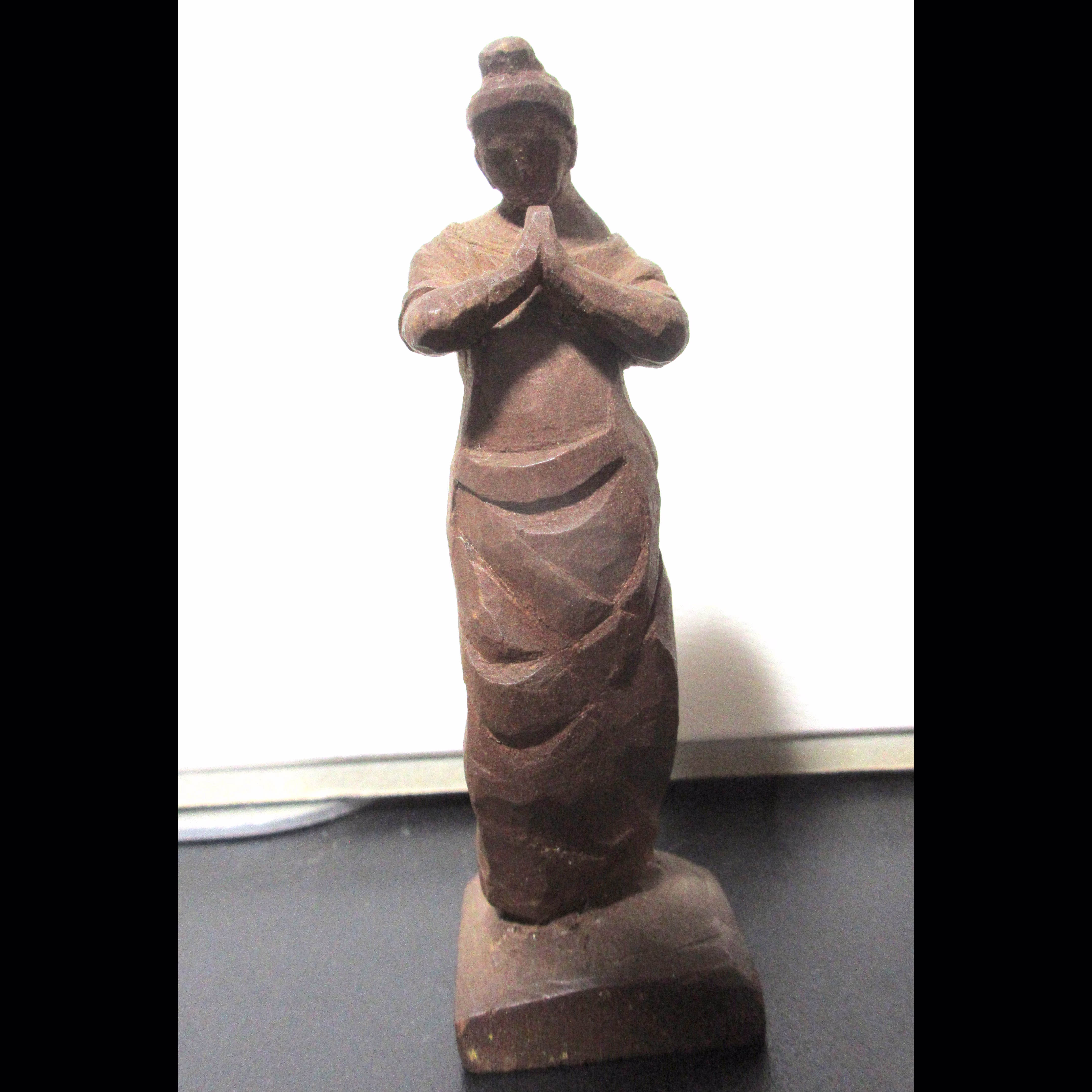 木彫ギリシャ観音像