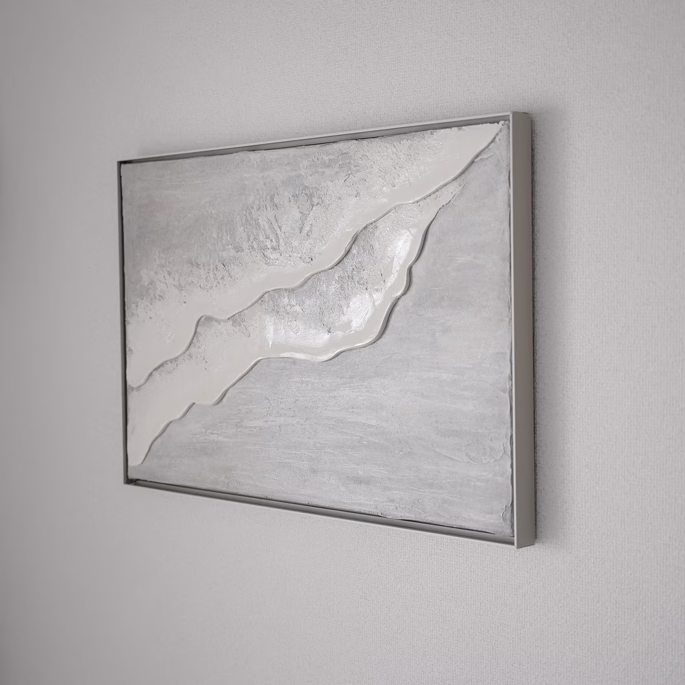 【Beach-growth-】40×60cm シアーグレー