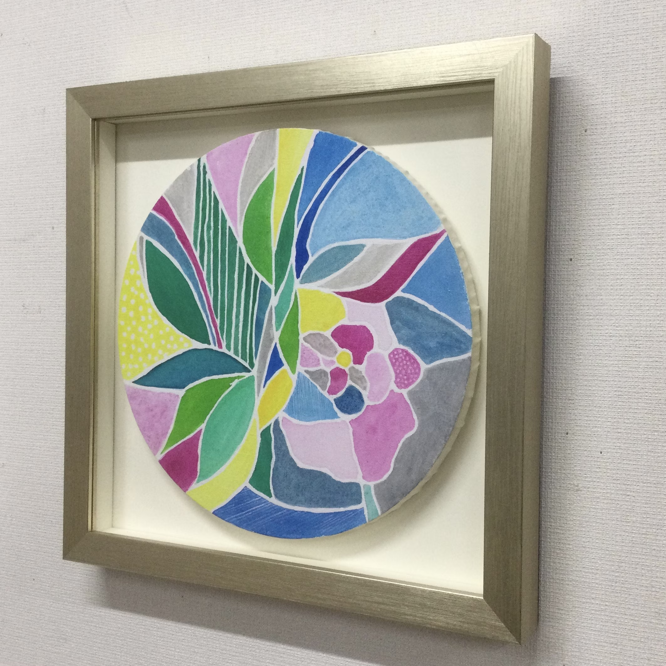 アクリル画「晴れ色」