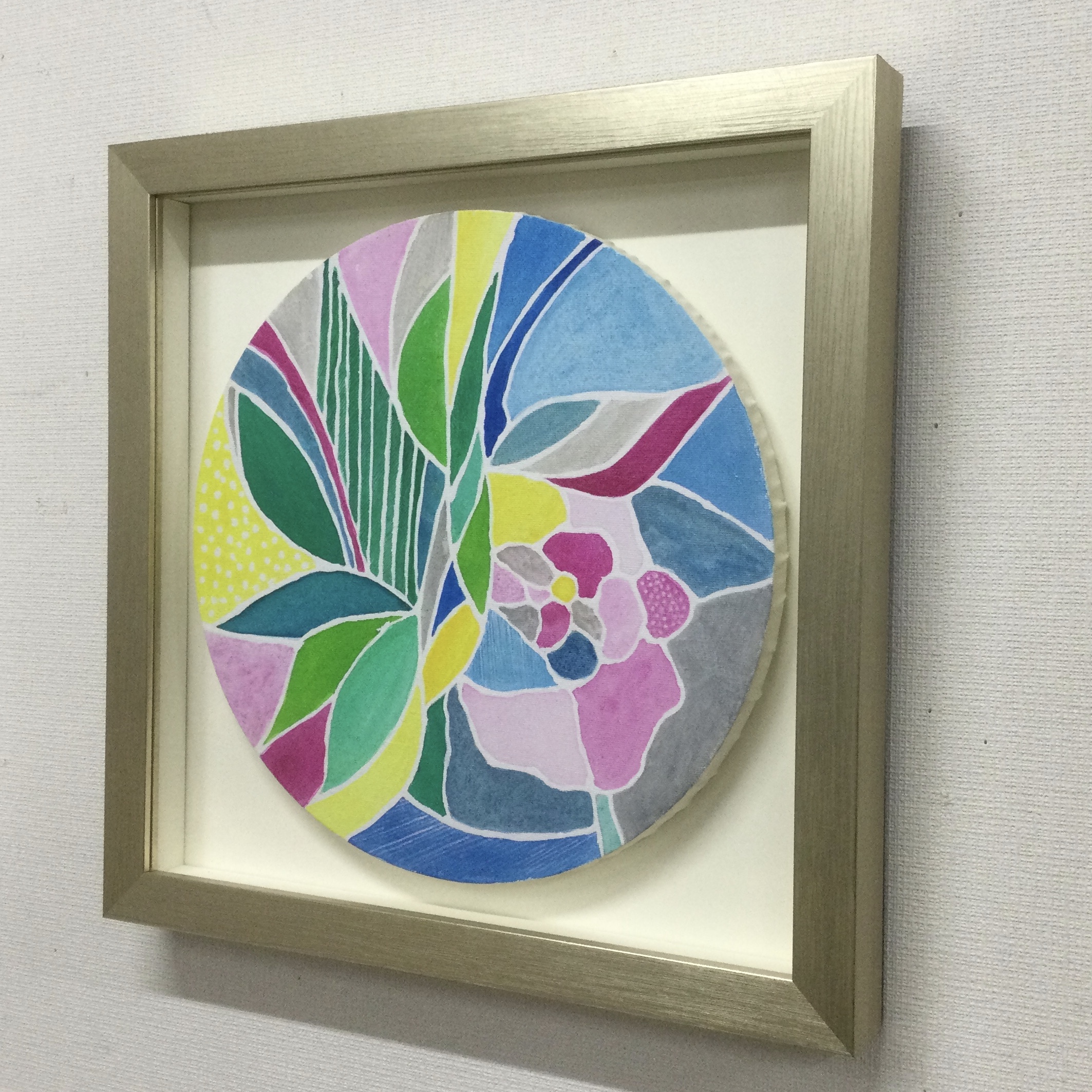 アクリル画「晴れ色」