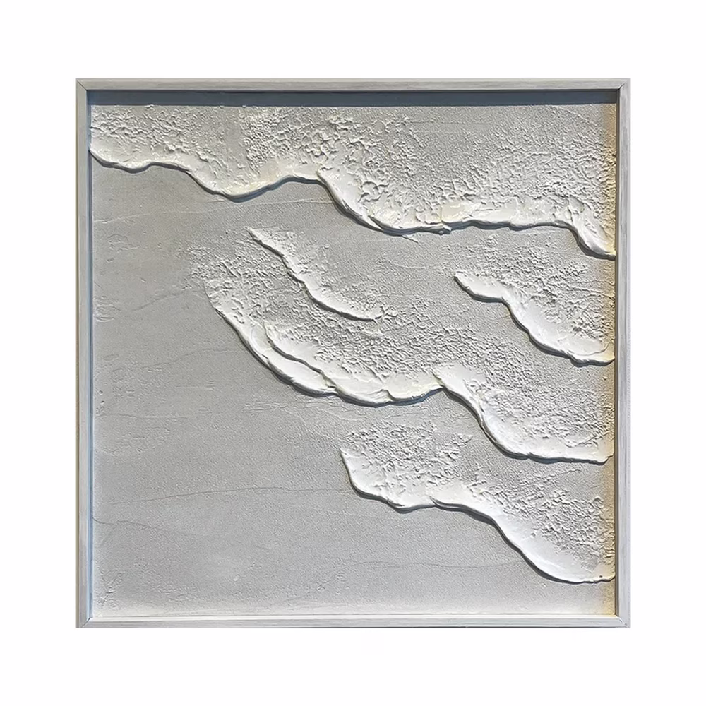 【Beach-traces-】40×40cm