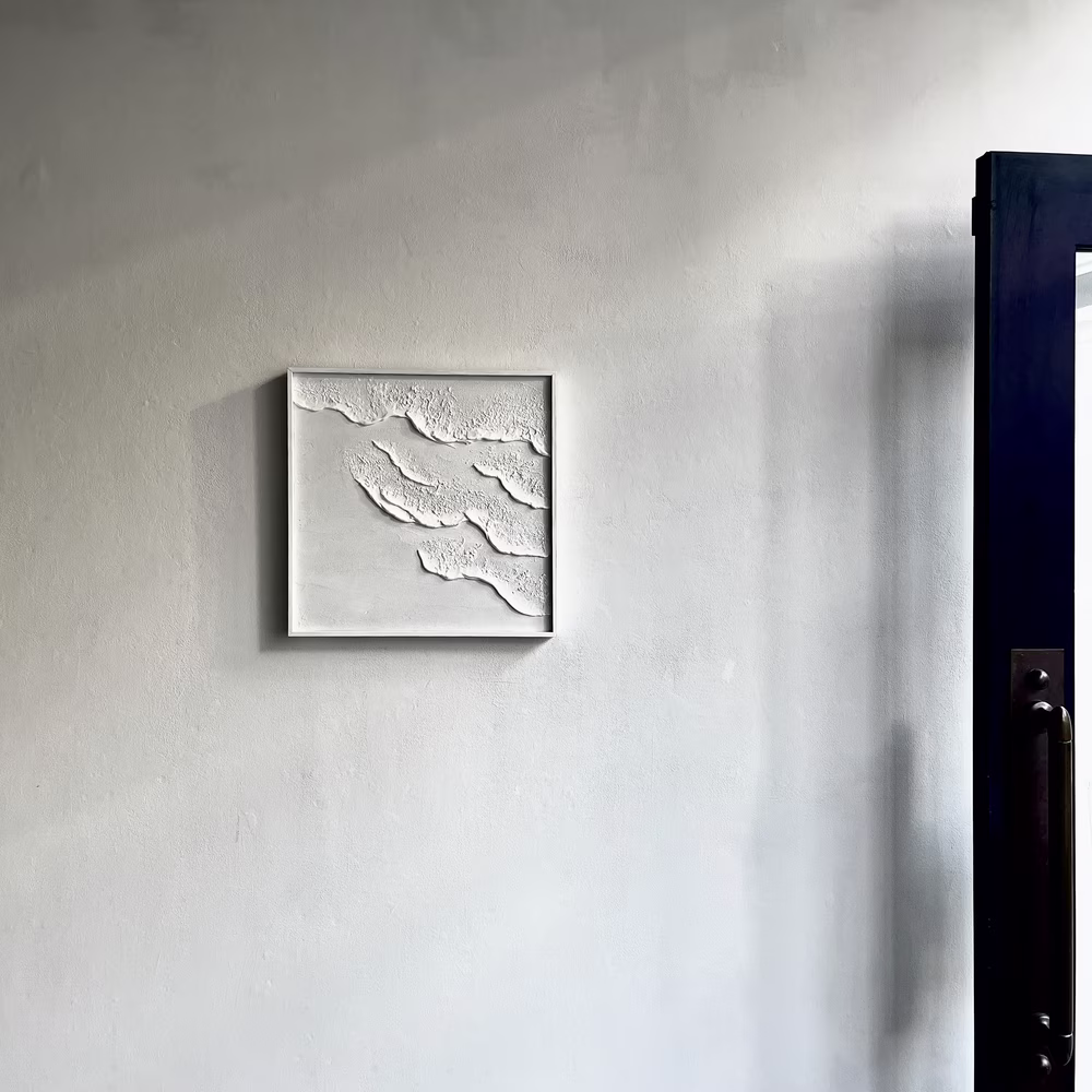 【Beach-traces-】40×40cm