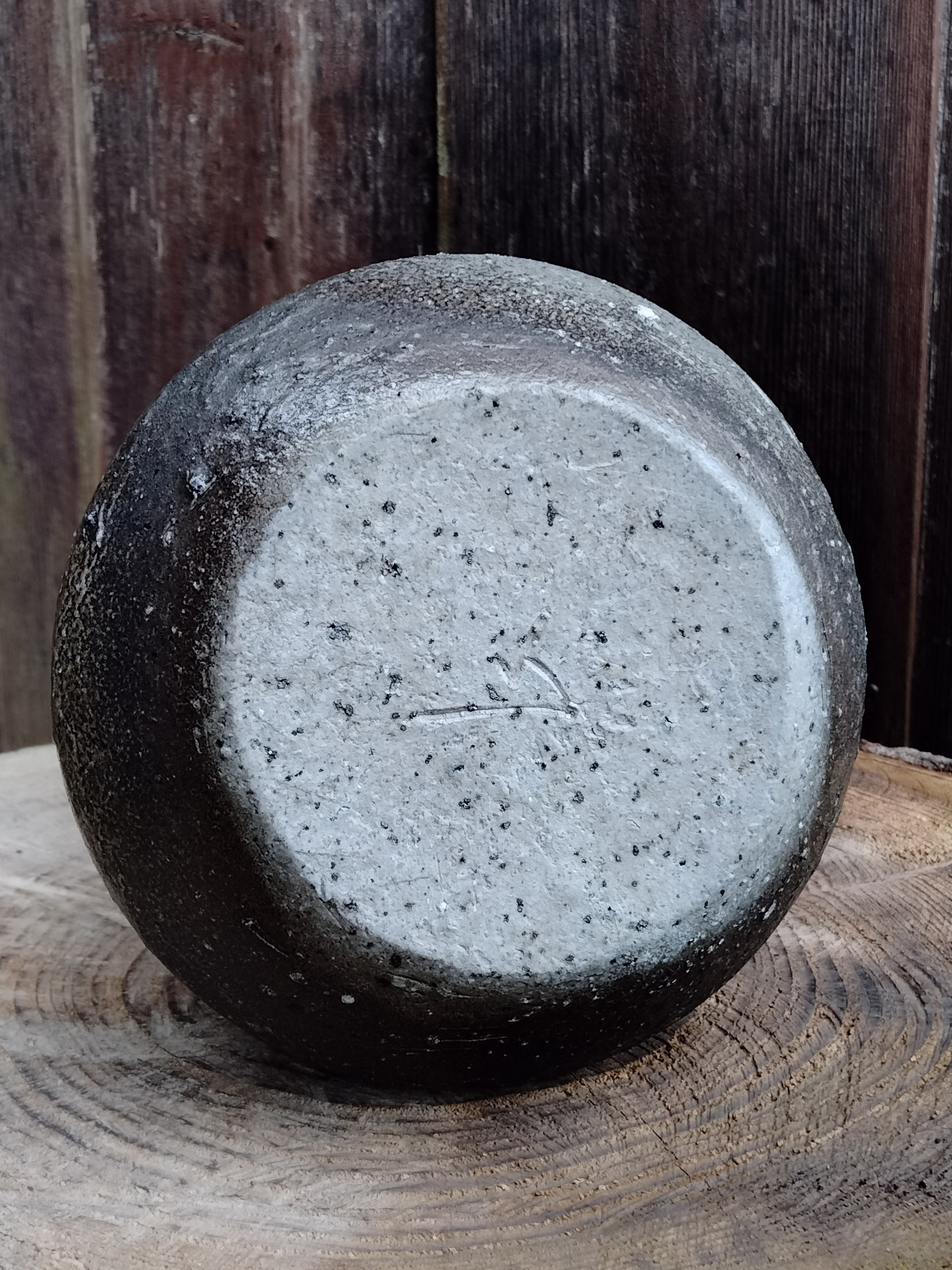 寒風須恵器　花器