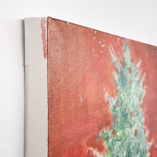 赤と金のクリスマスツリー