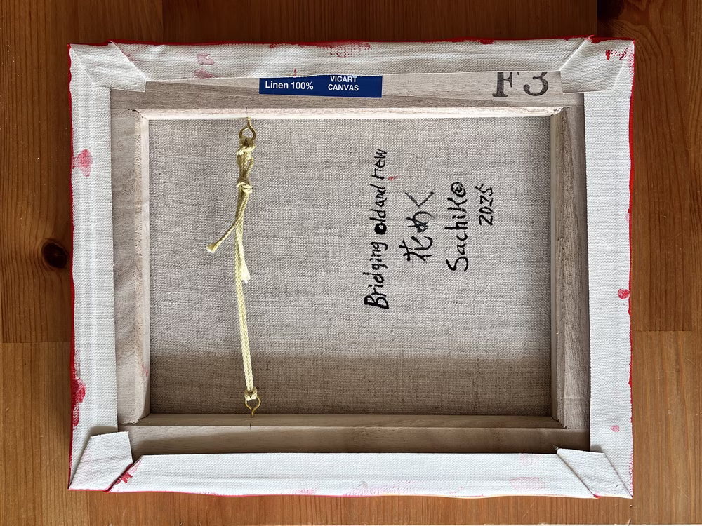 金線画×ステンシルアートシリーズ「バイラ」-bailar-