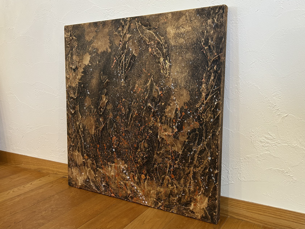 触れる絵画　激昂