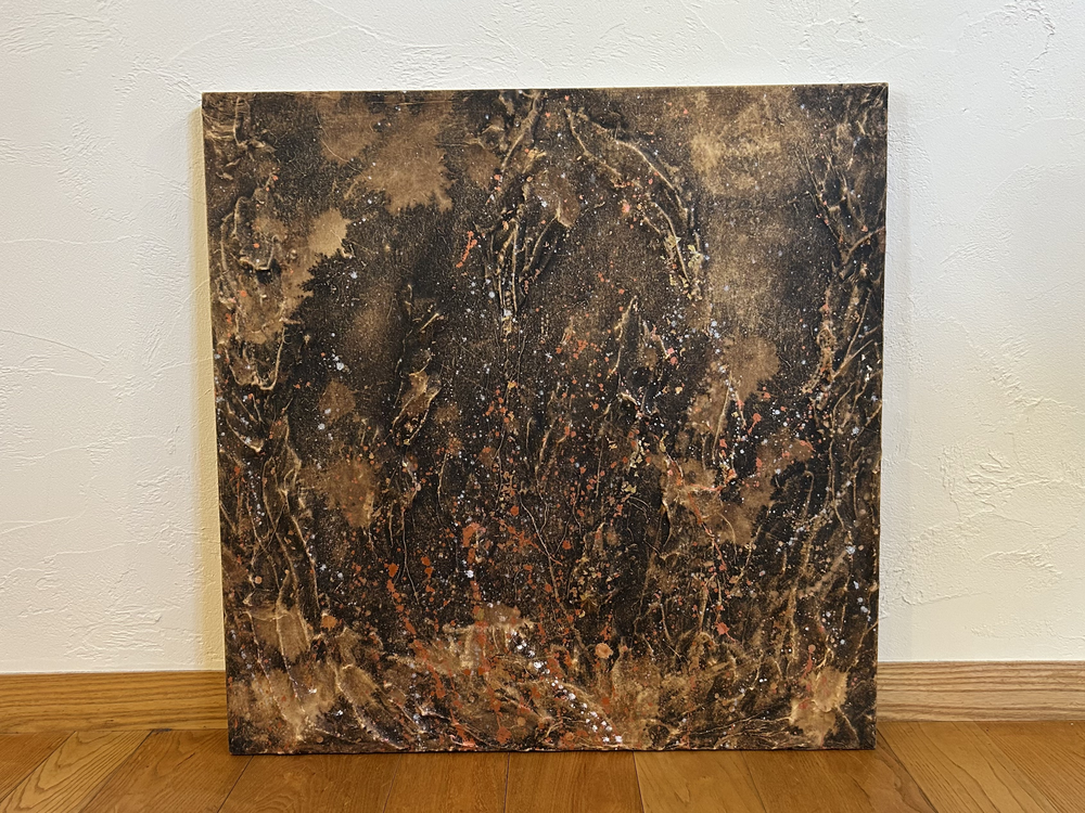 触れる絵画　激昂